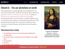 Tablet Screenshot of gleznot.lv